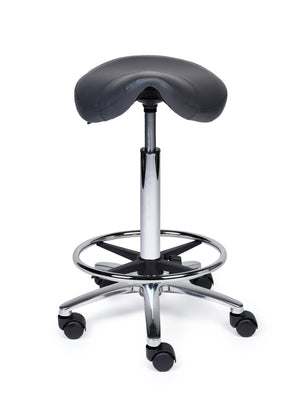 Zadelkruk Compact grijs op wielen