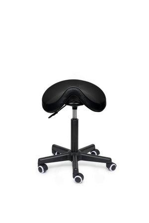 Zadelkruk Premium zwart op wielen