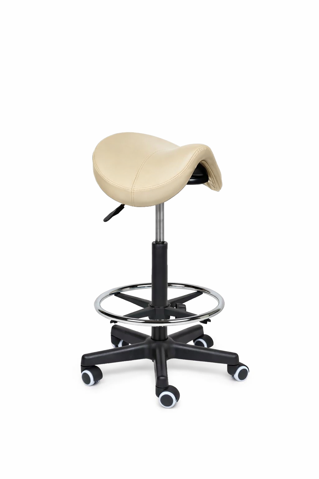 Zadelkruk Premium beige op wielen