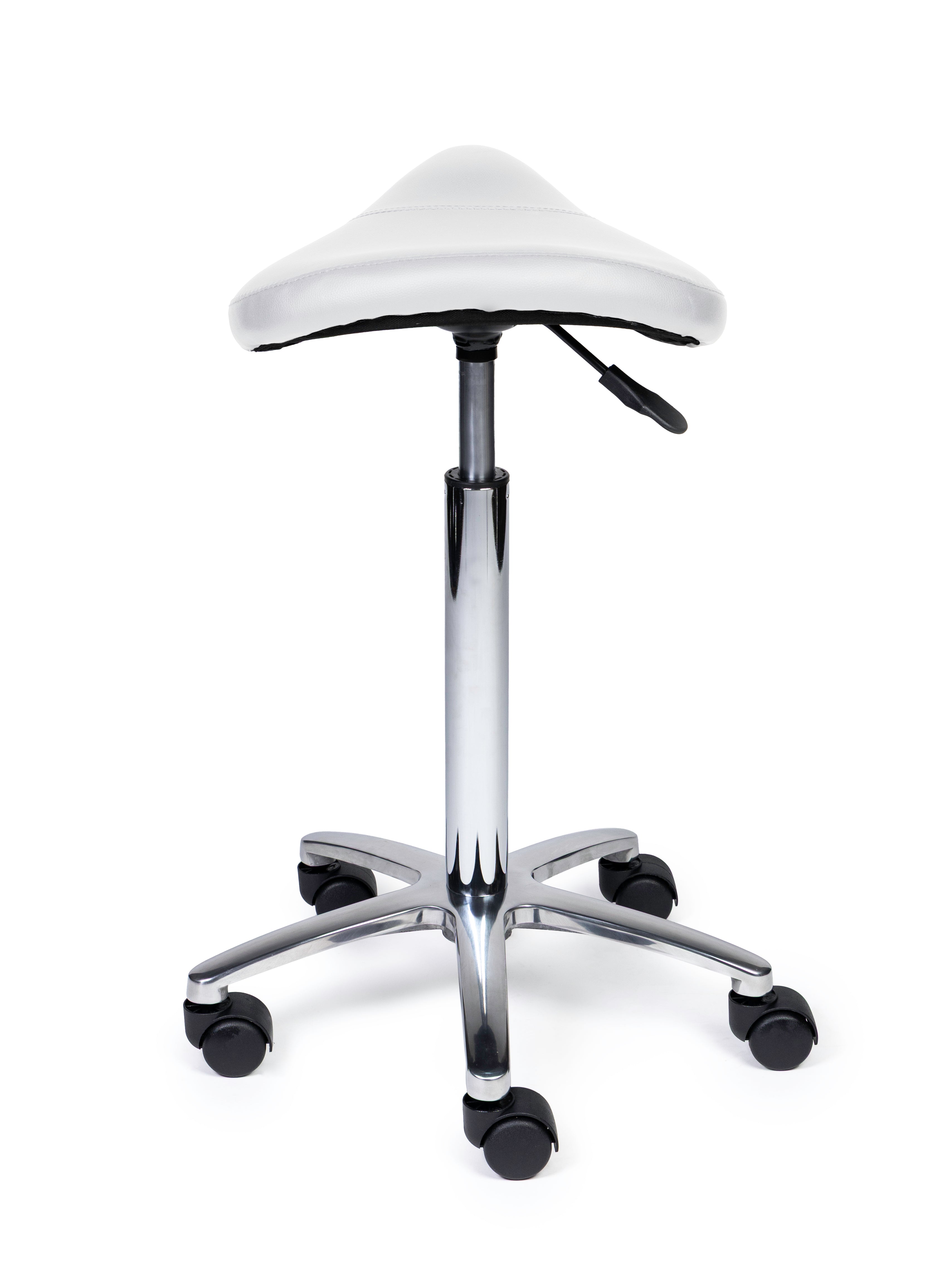 Zadelkruk Compact wit op wielen