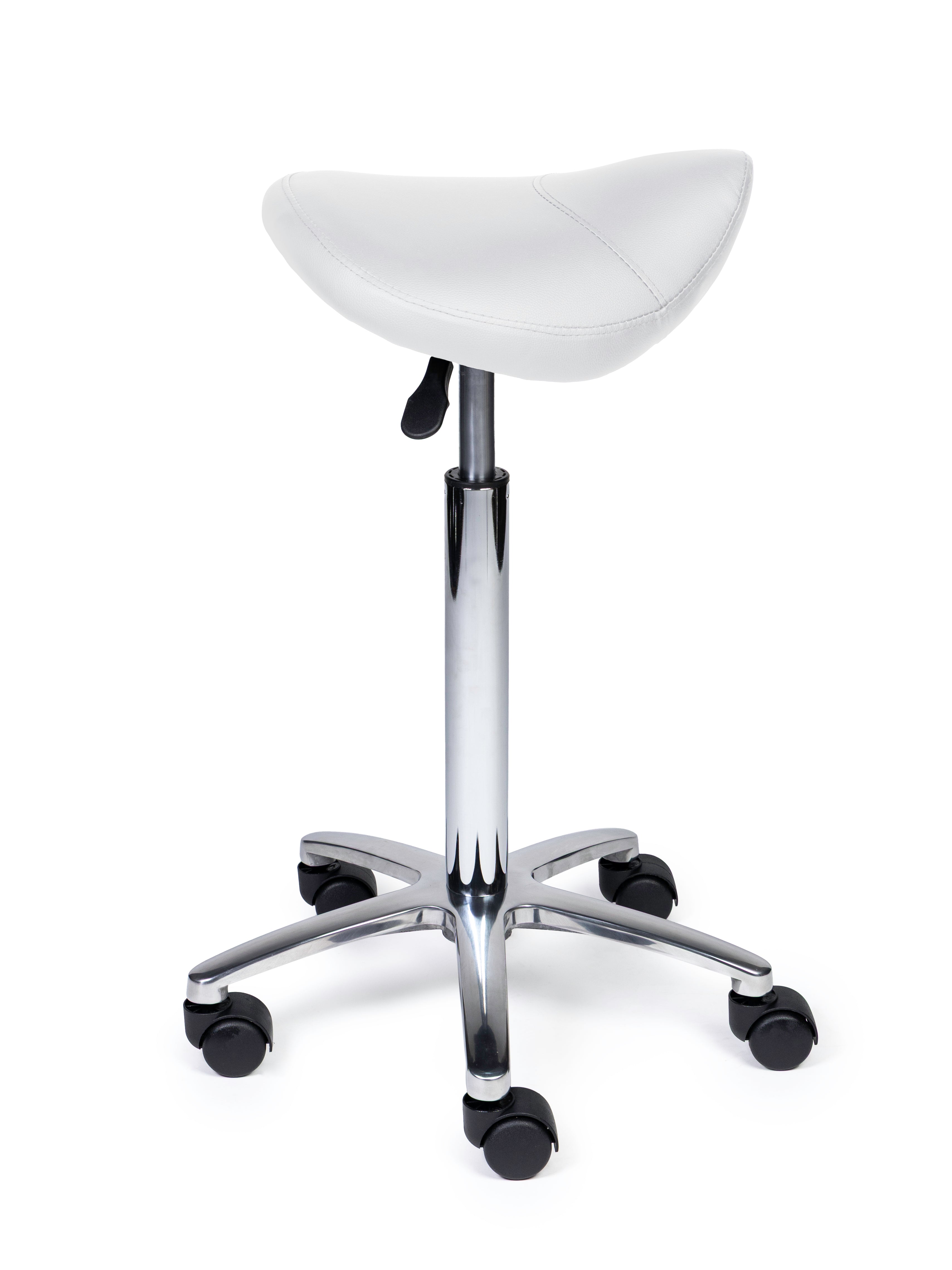 Zadelkruk Compact wit op wielen