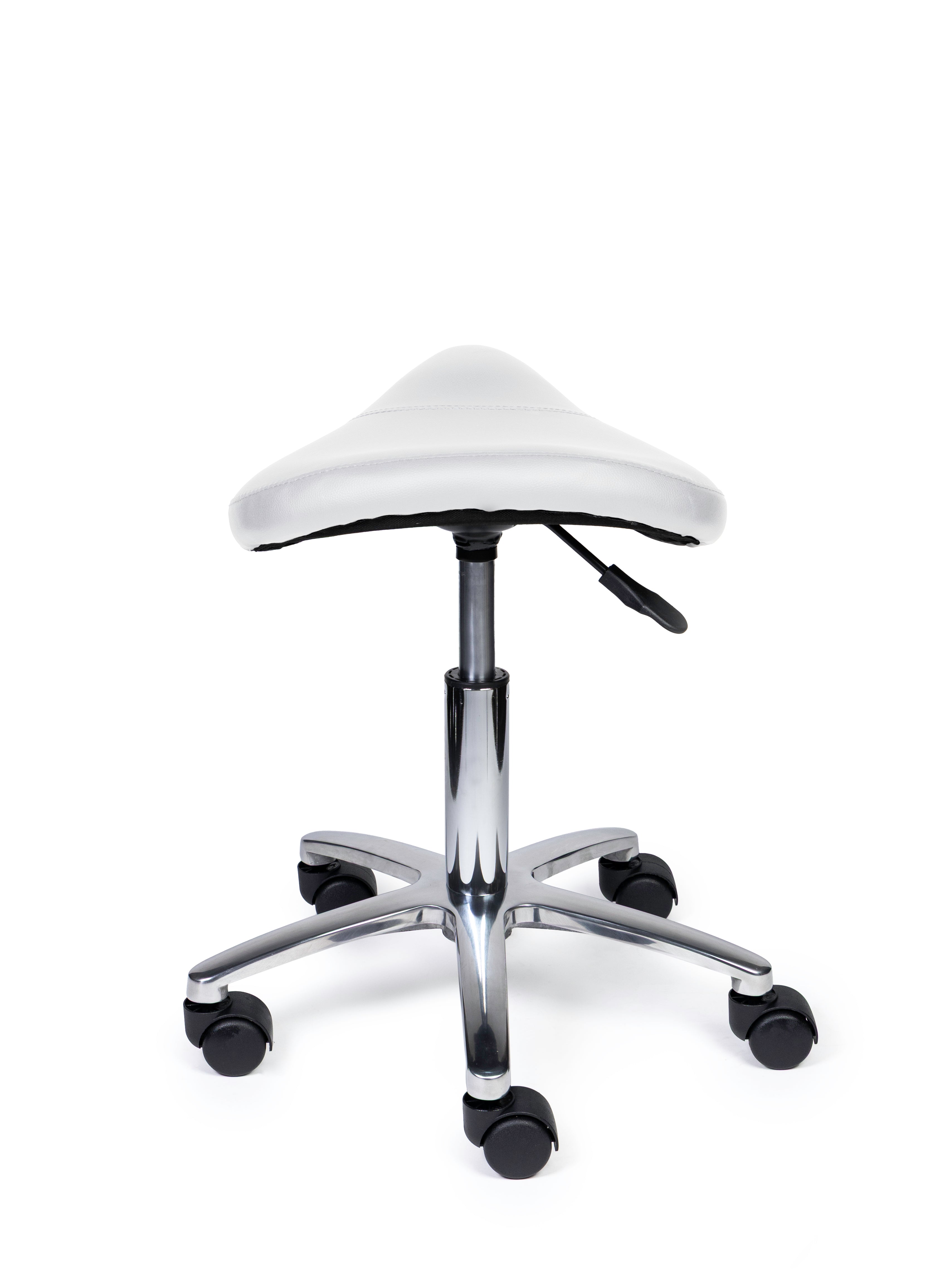 Zadelkruk Compact wit op wielen