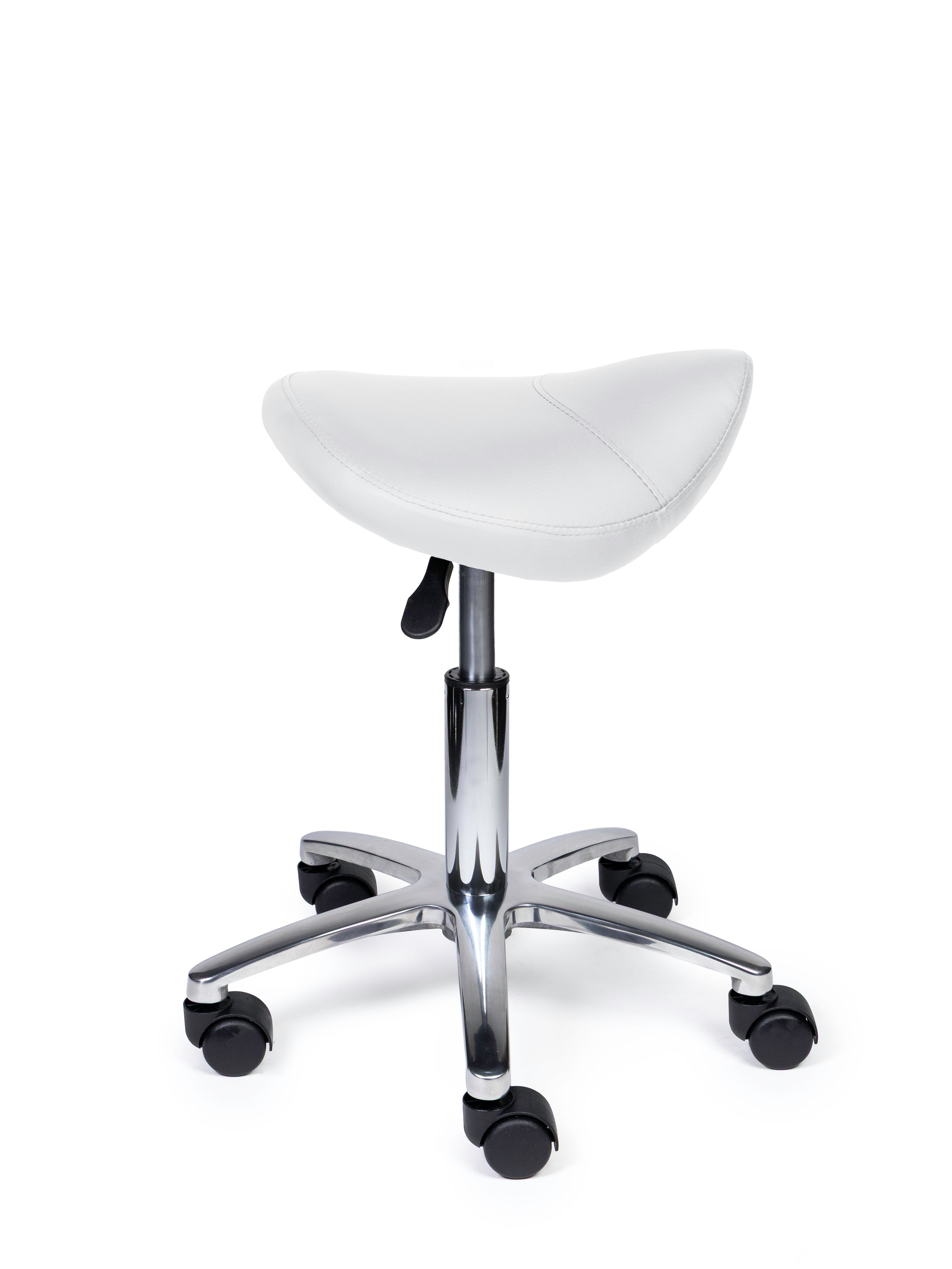 Zadelkruk Compact wit op wielen