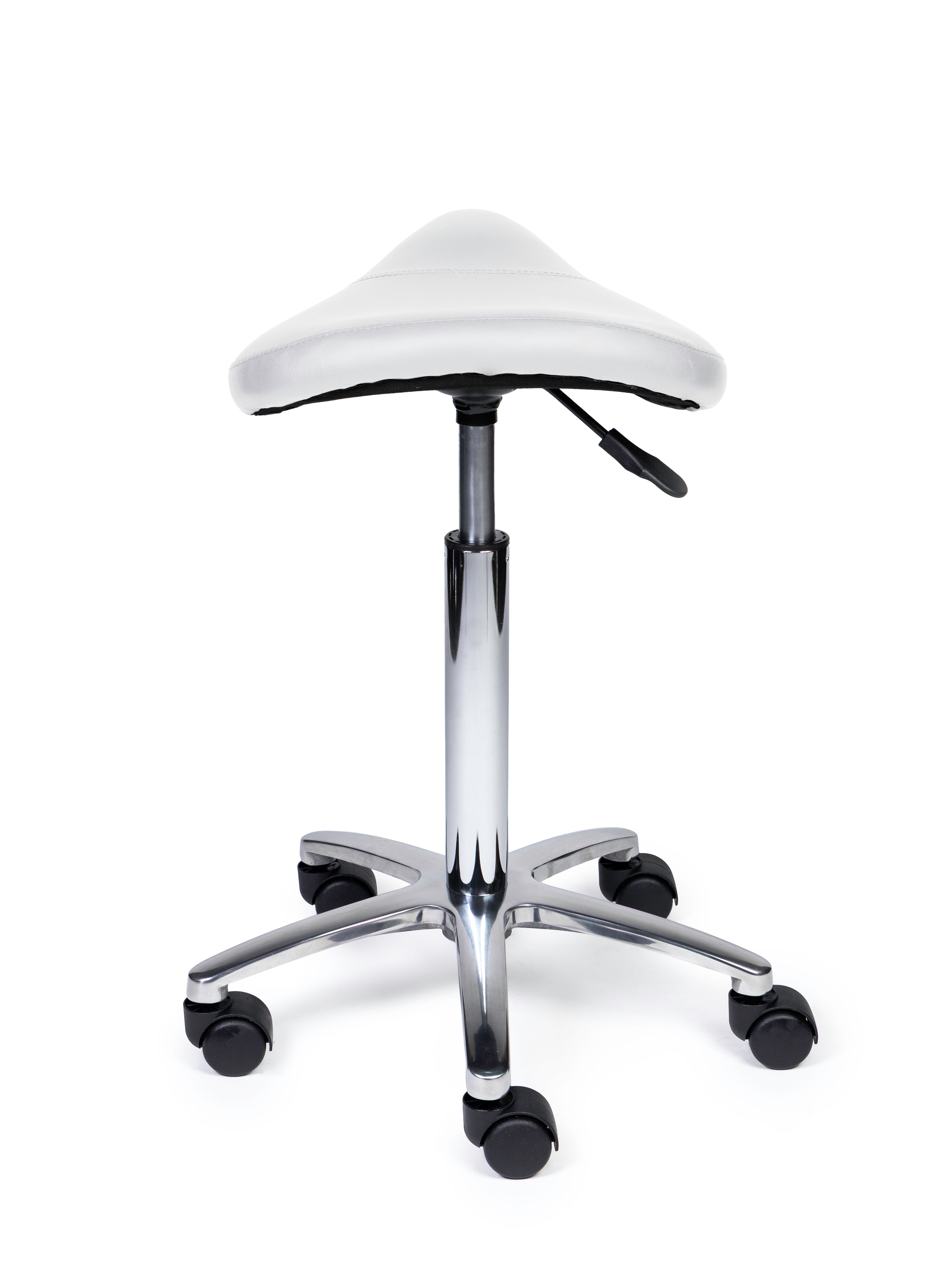 Zadelkruk Compact wit op wielen