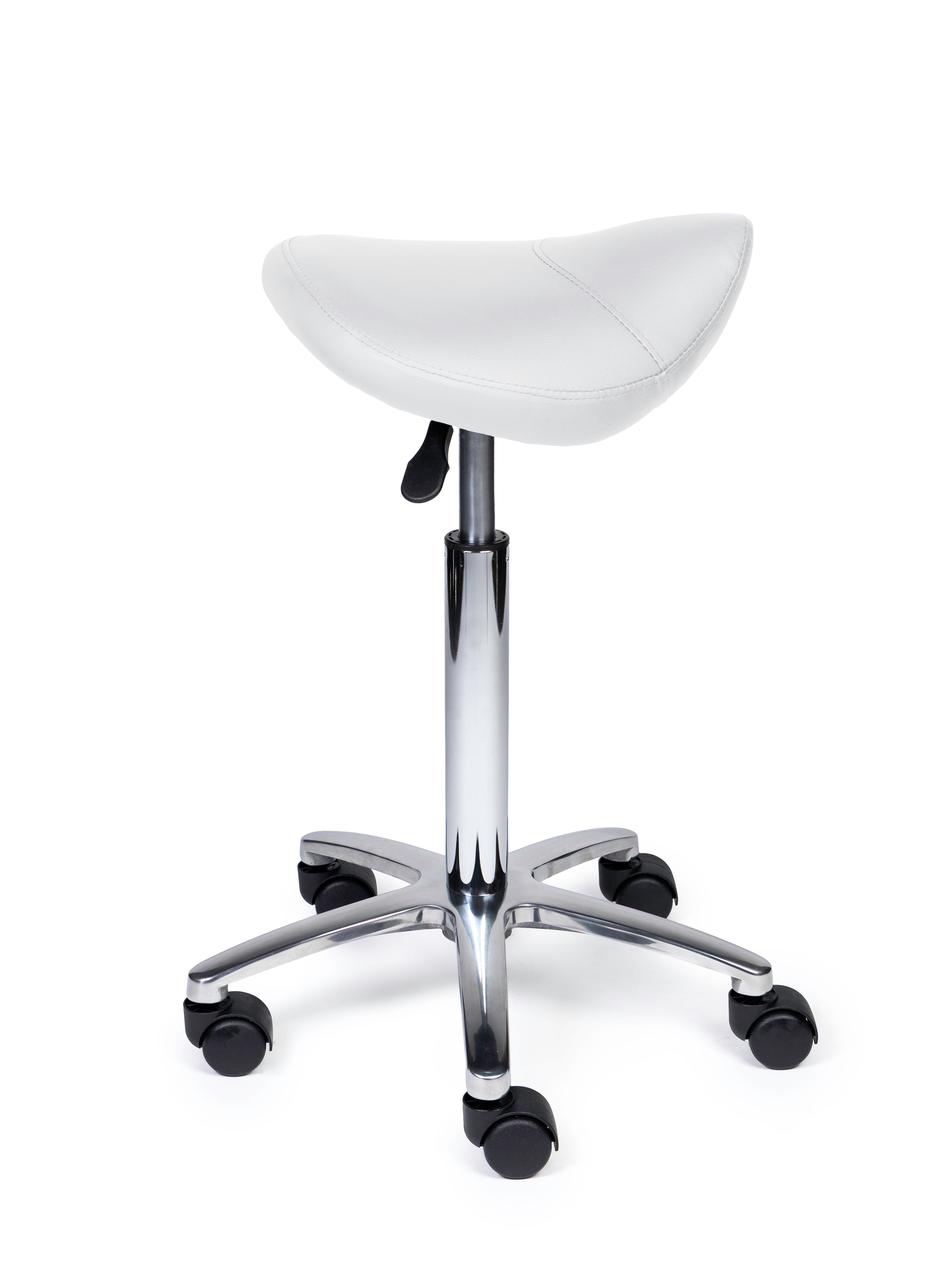 Zadelkruk Compact wit op wielen