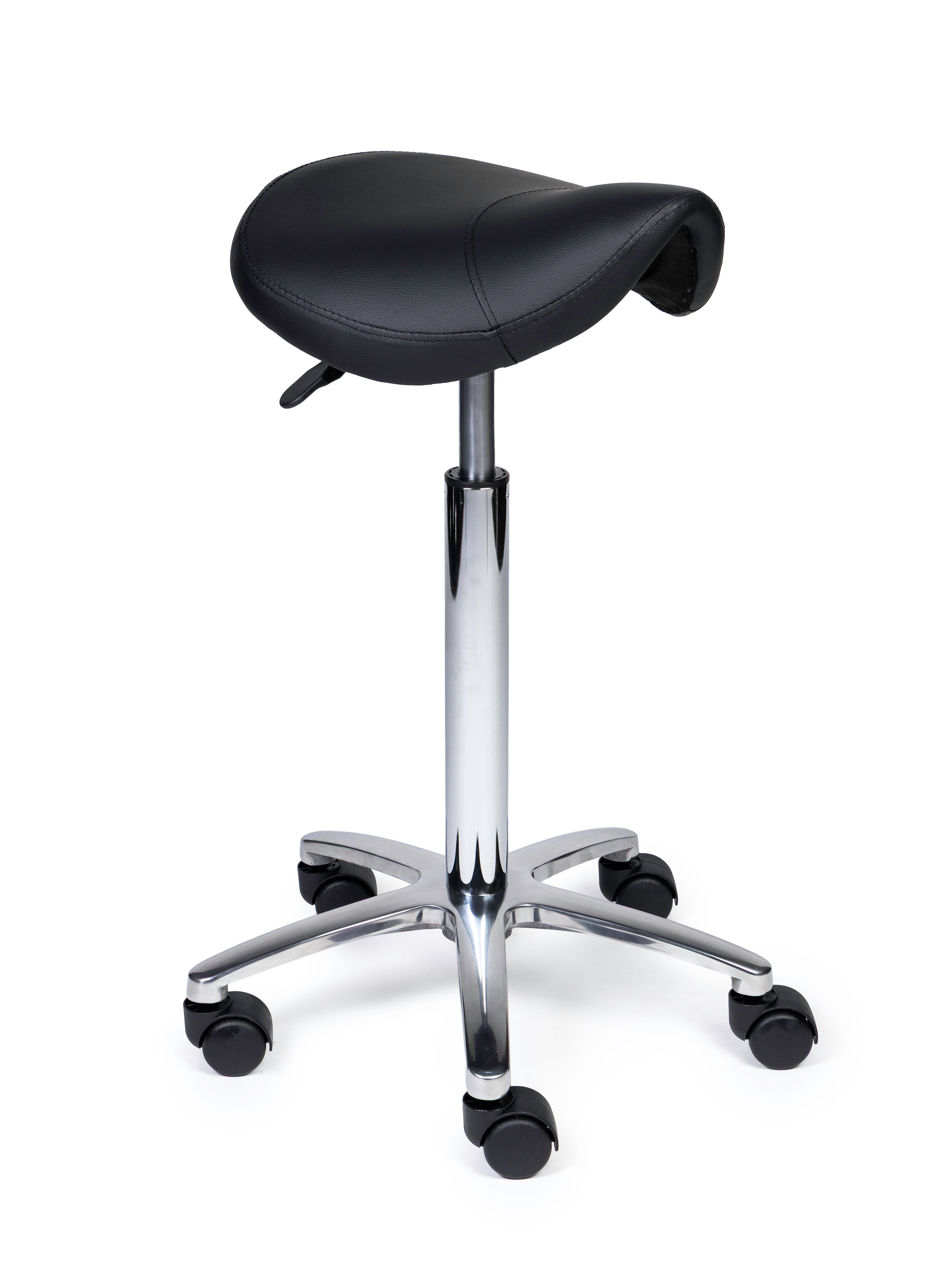 Zadelkruk Compact zwart op wielen