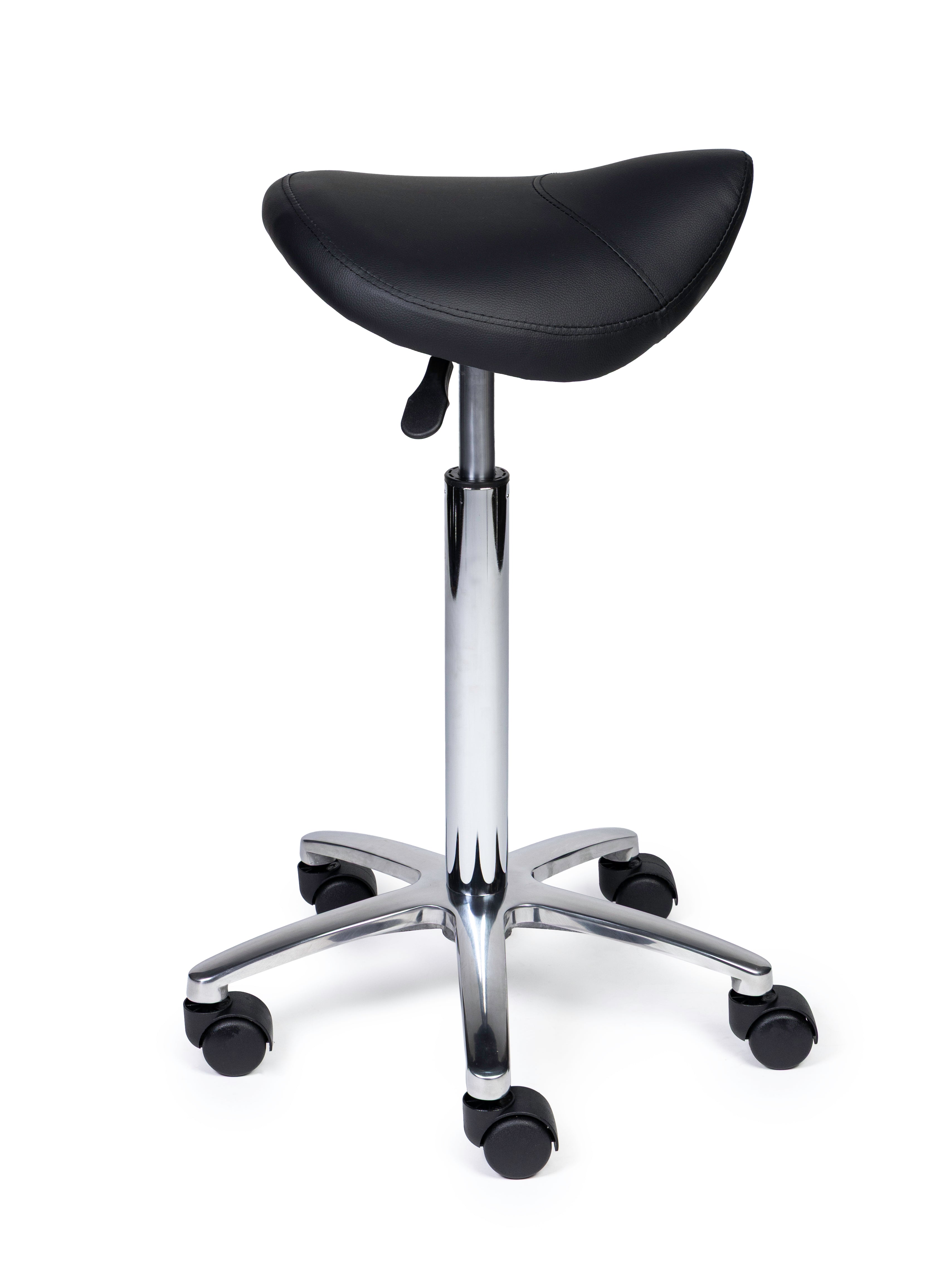 Zadelkruk Compact zwart op wielen