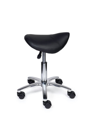 Zadelkruk Compact zwart op wielen