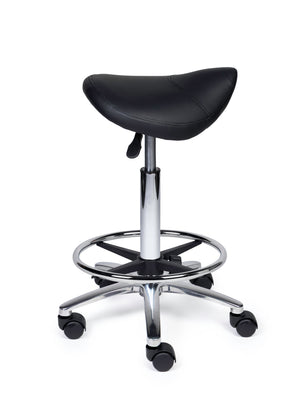Zadelkruk Compact zwart op wielen