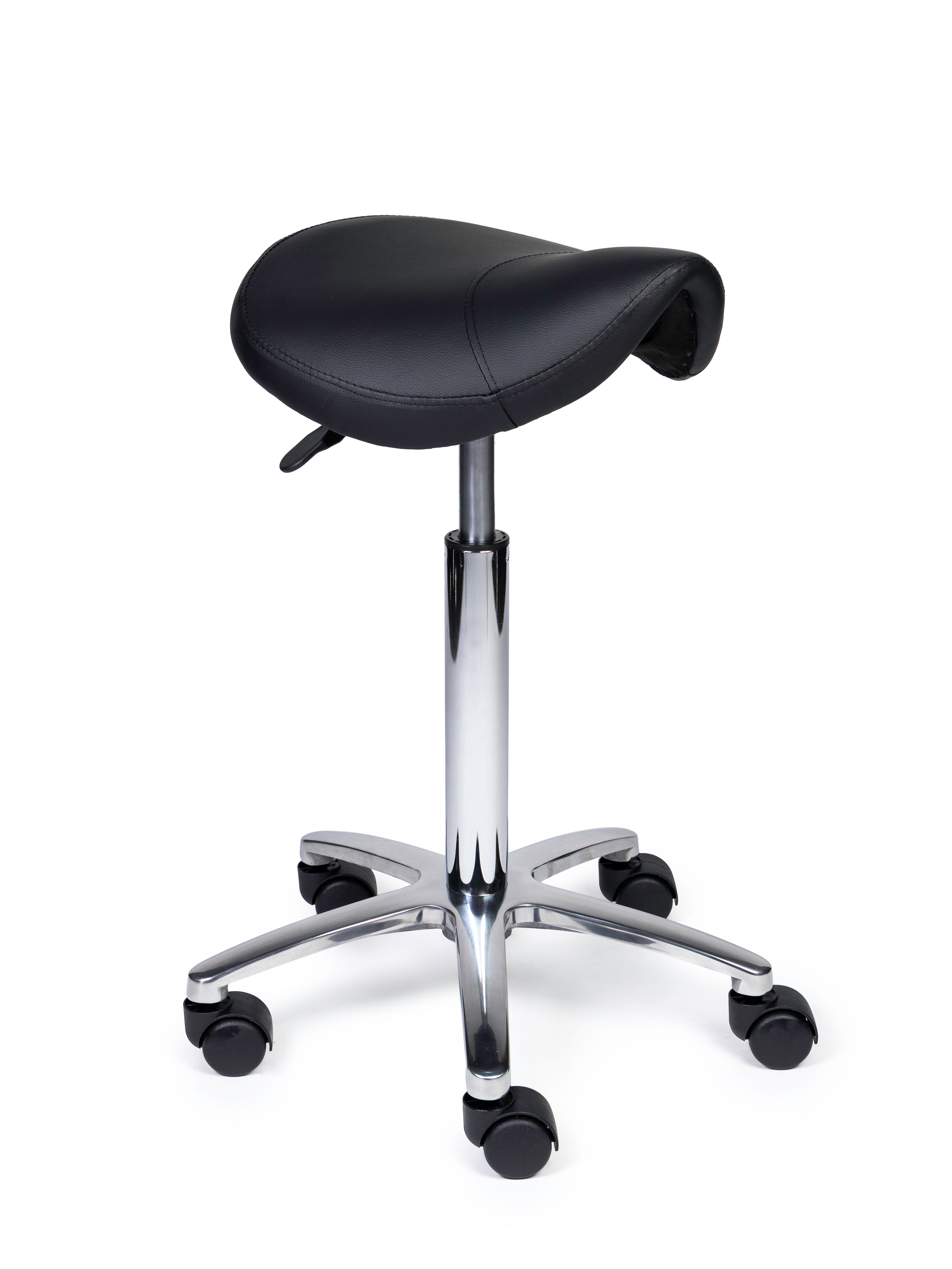 Zadelkruk Compact zwart op wielen