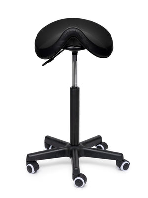 Zadelkruk Premium zwart op wielen